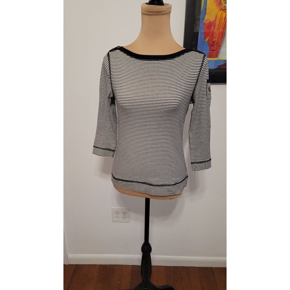 Lauren Ralph Lauren 3/4 sleeve Cotton Top